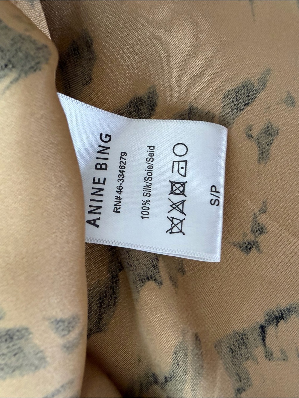 Anine Bing Printed Midi Skirt - Picture 6 of 8